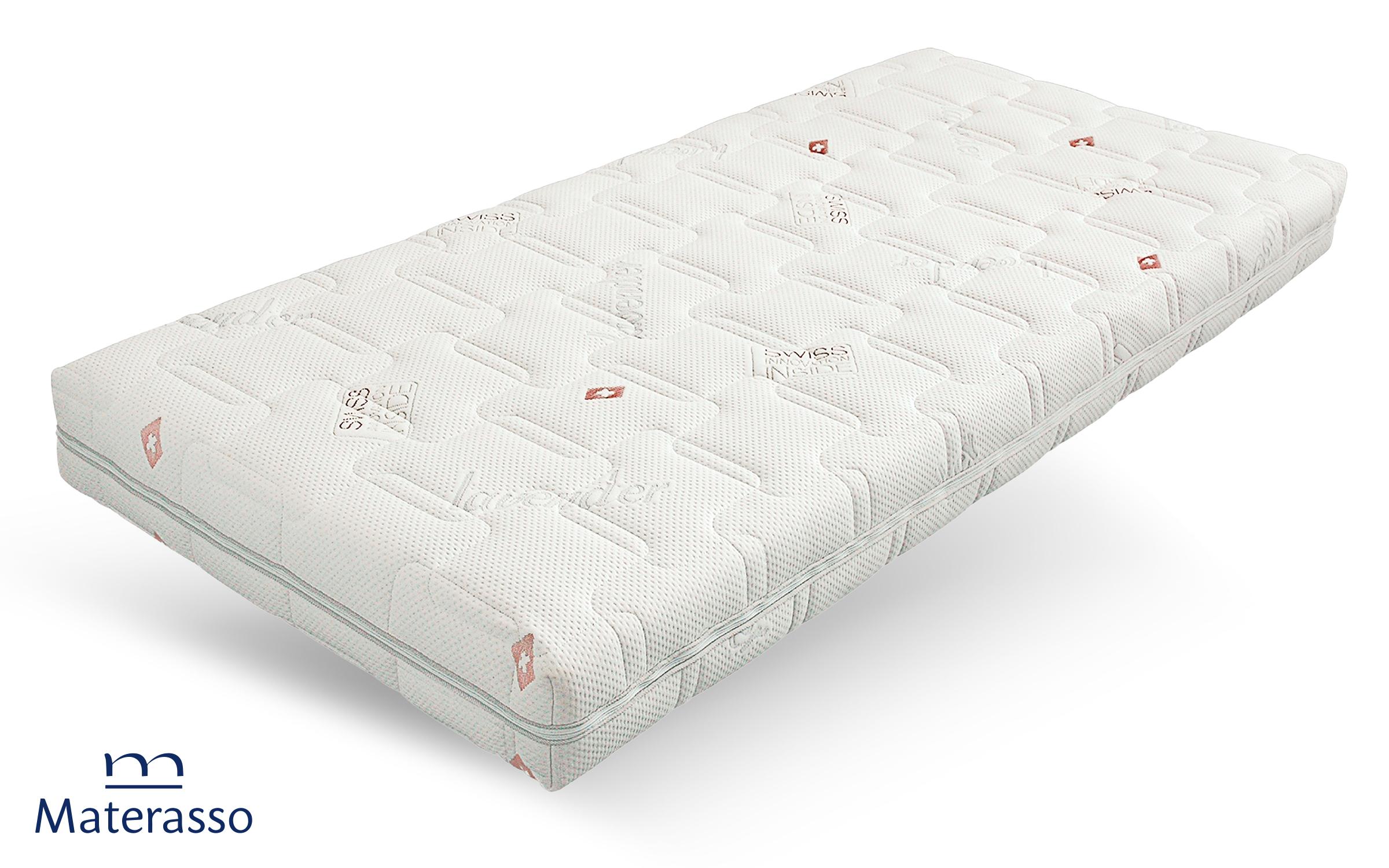 Two-sided mattress 100/200 Swiss Dream, white  1